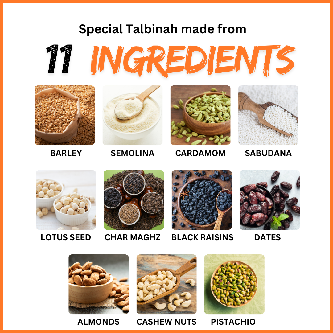 Talbinah + Panjeeri - Fast Weight Gain (100% Organic)