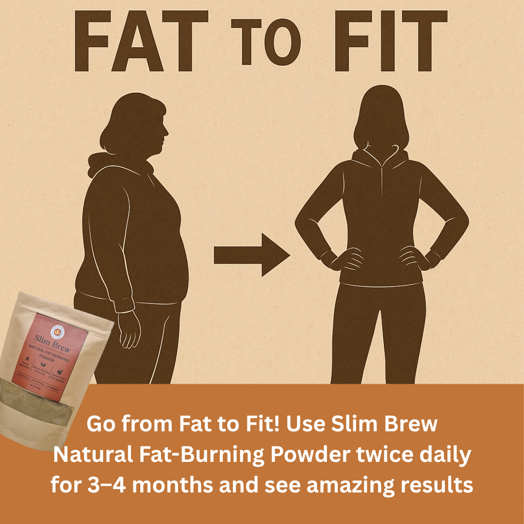 Slim Brew - Fat Burning Powder (100% Natural) - (60 servings)