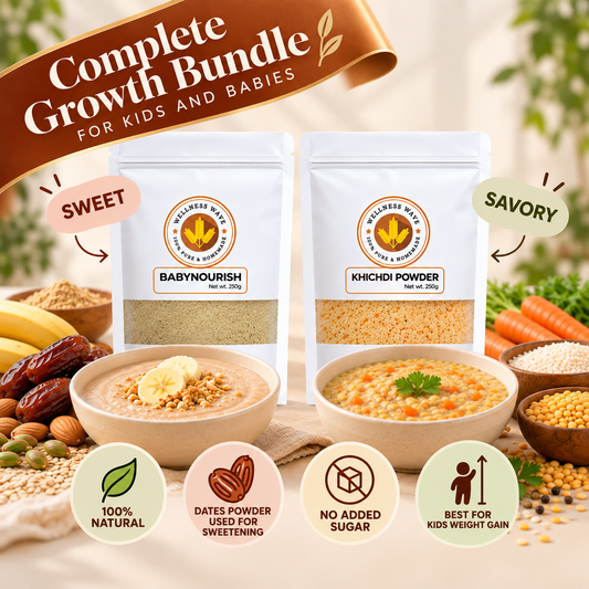 Baby Nourish + Khichdi Powder Growth Bundle