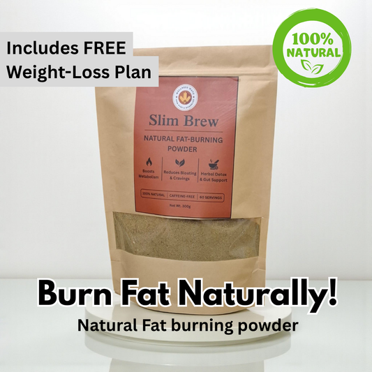 Slim Brew - Fat Burning Powder (100% Natural) - (60 servings)