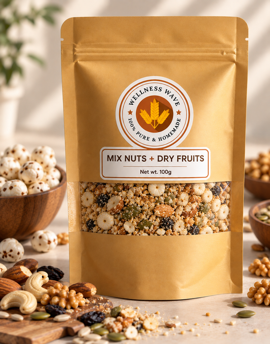Mix Nuts + Dry Fruits (100gm)