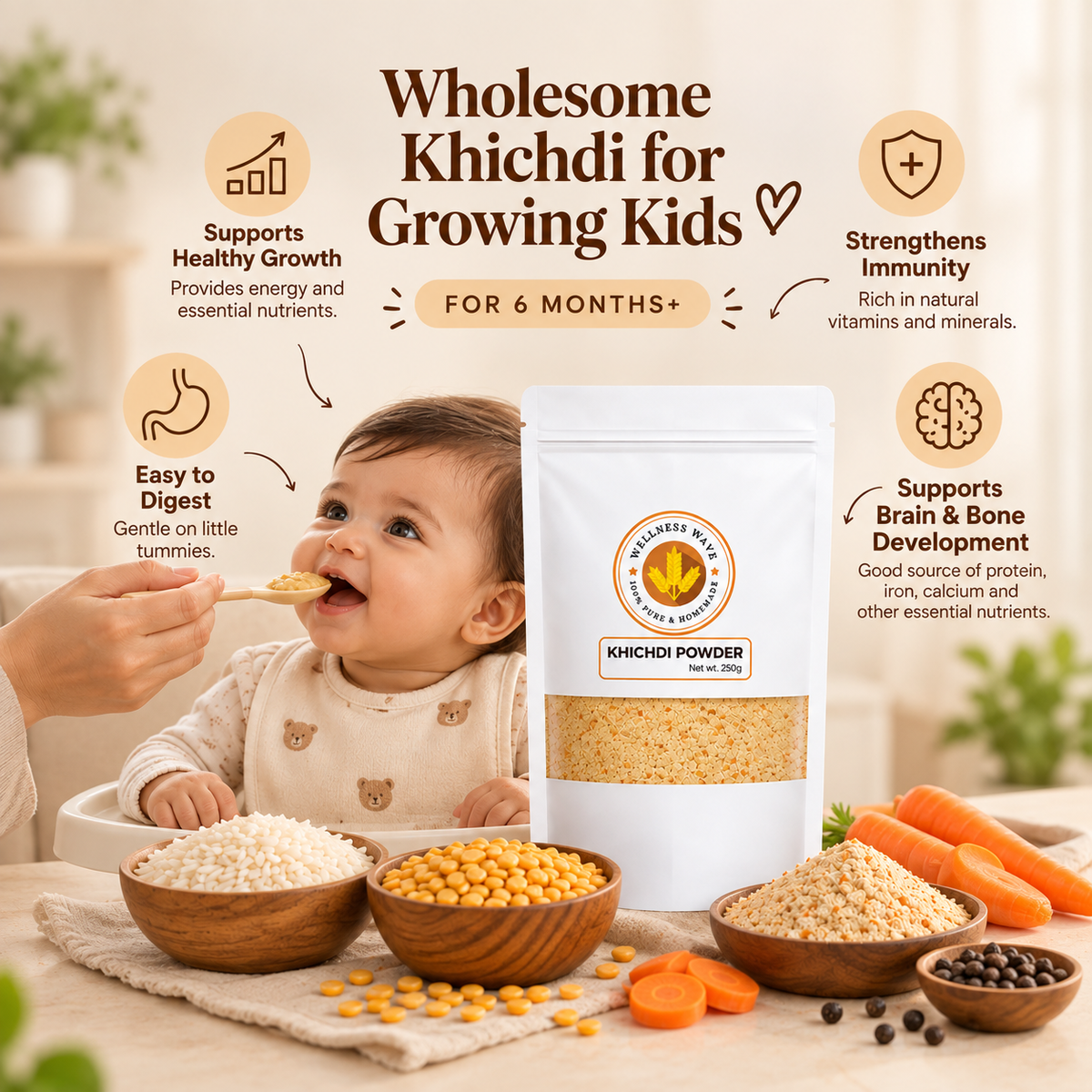Khichdi Mix Powder for Babies/Kids