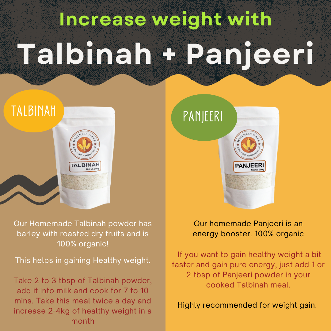 Talbinah + Panjeeri - Fast Weight Gain (100% Organic)